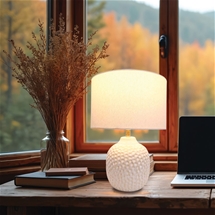 Barnacle White Lamp