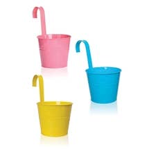 Flowerpot With Hook Set of 3